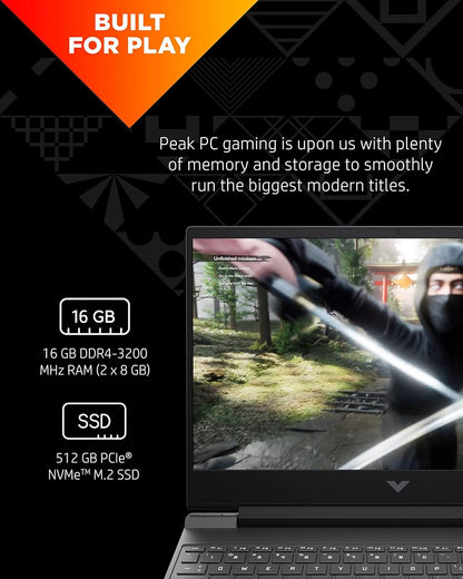 HP 15-fb0028nr Victus Gaming Laptop: Ryzen 7, RTX 3050 Ti