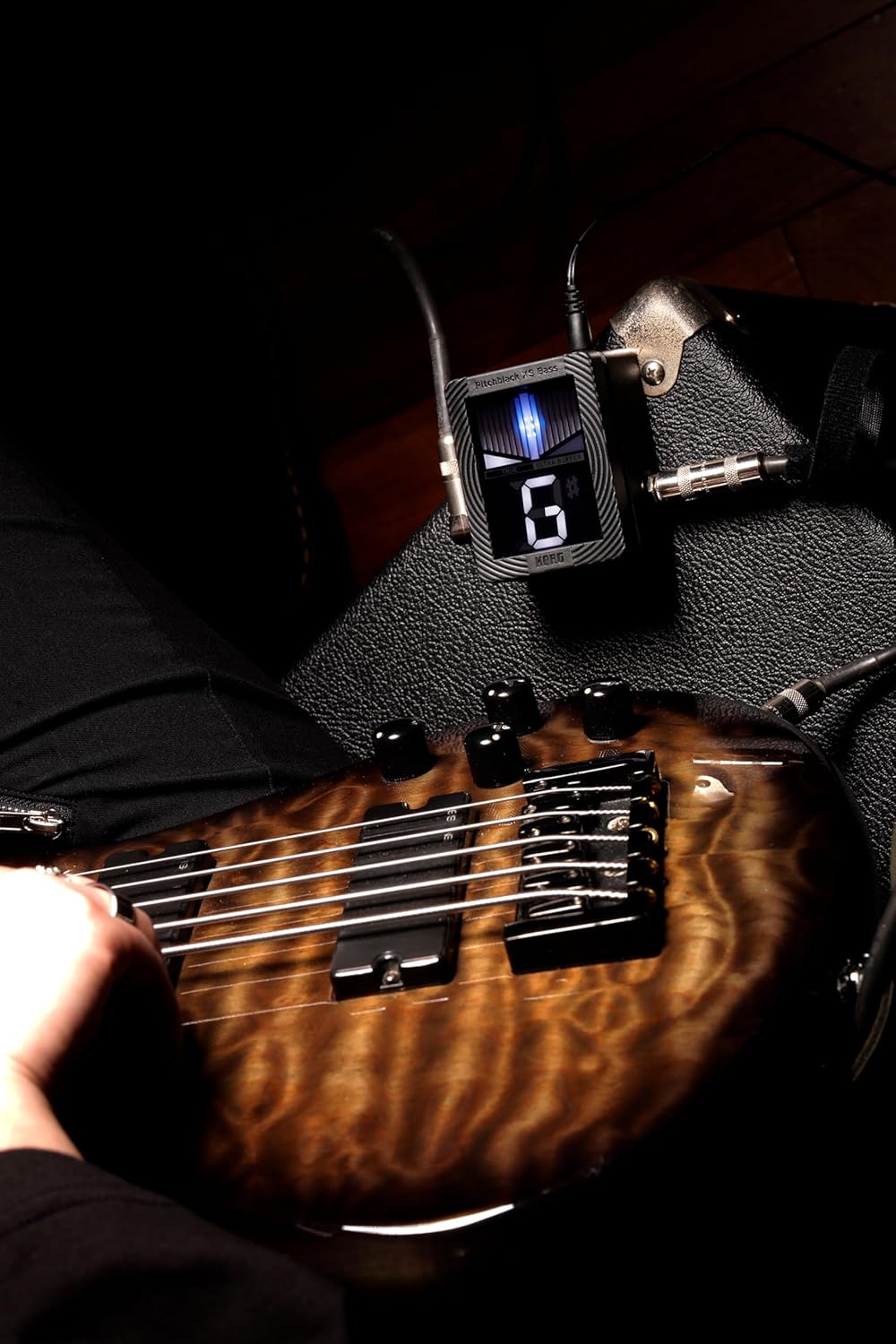 Korg PBXSBASS Pitchblack X Series Bass Guitar Pedal Tuner