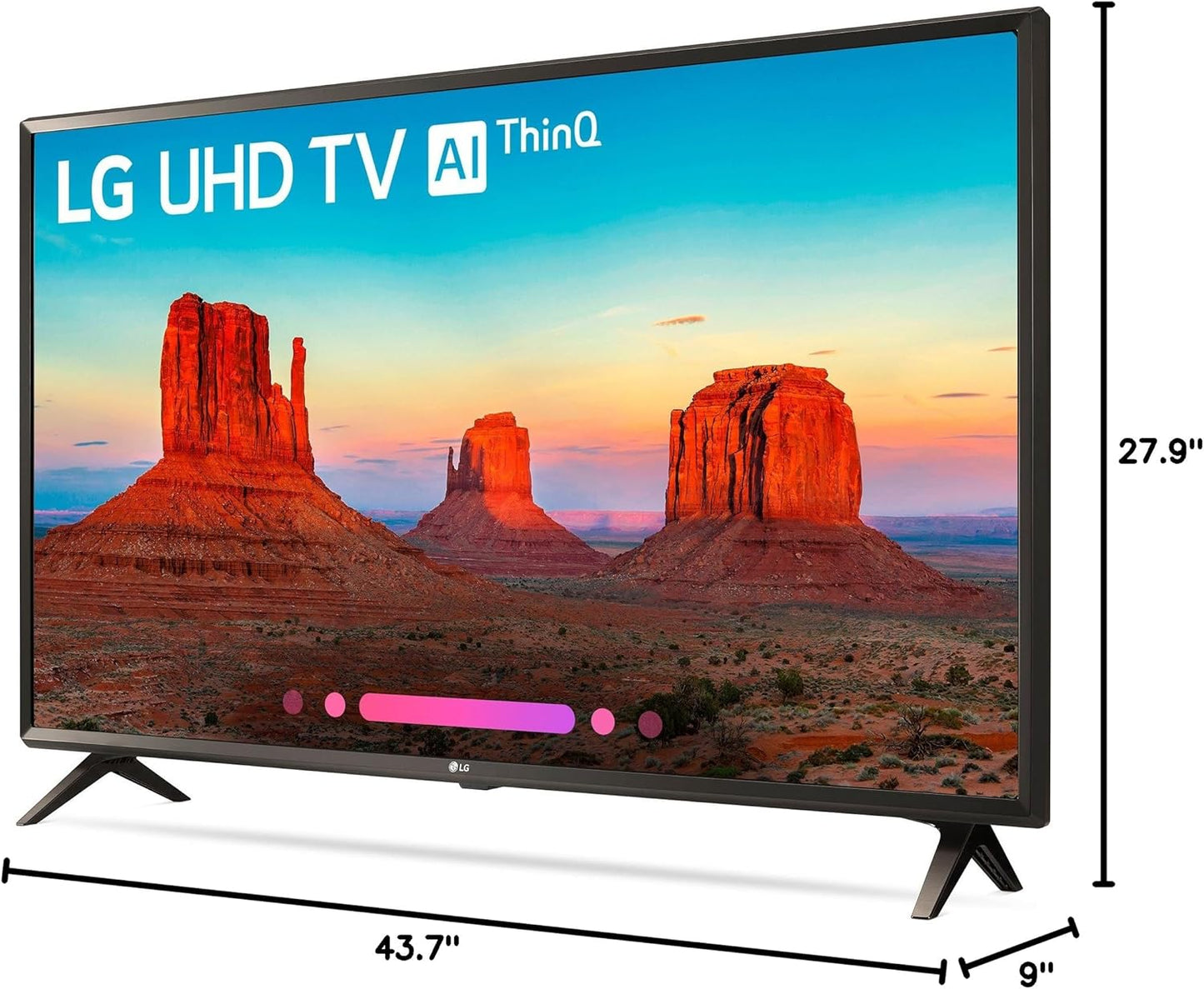 LG 49UK6300PUE 49-Inch 4K UHD Smart LED TV