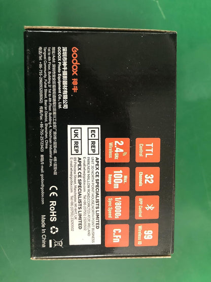 Godox X2T-F Wireless Flash Trigger for Fuji TTL HSS