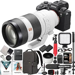 Sony E40SNILCE1BODYX4 Alpha 1 - Mirrorless Camera Bundle - 100-400mm Lens