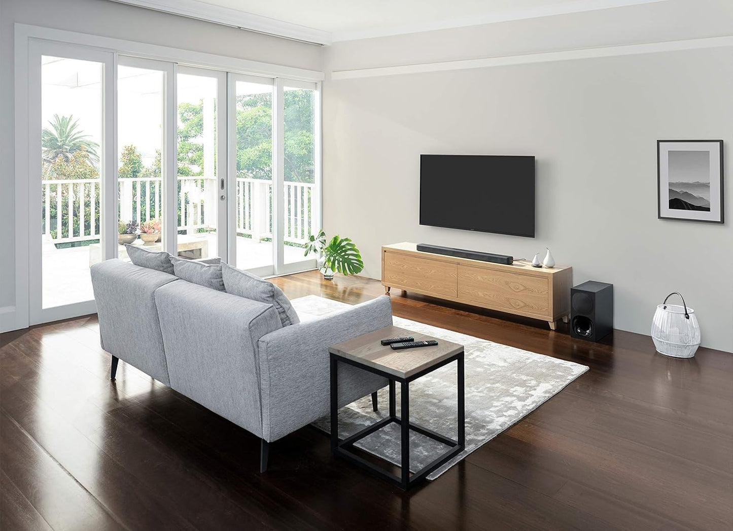 Sony KD43X85J 43" 4K TV with HT-G700 Soundbar