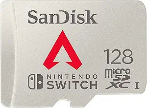 SanDisk SDSQXAO-128G 128GB Nintendo Switch MicroSD Card — main product image