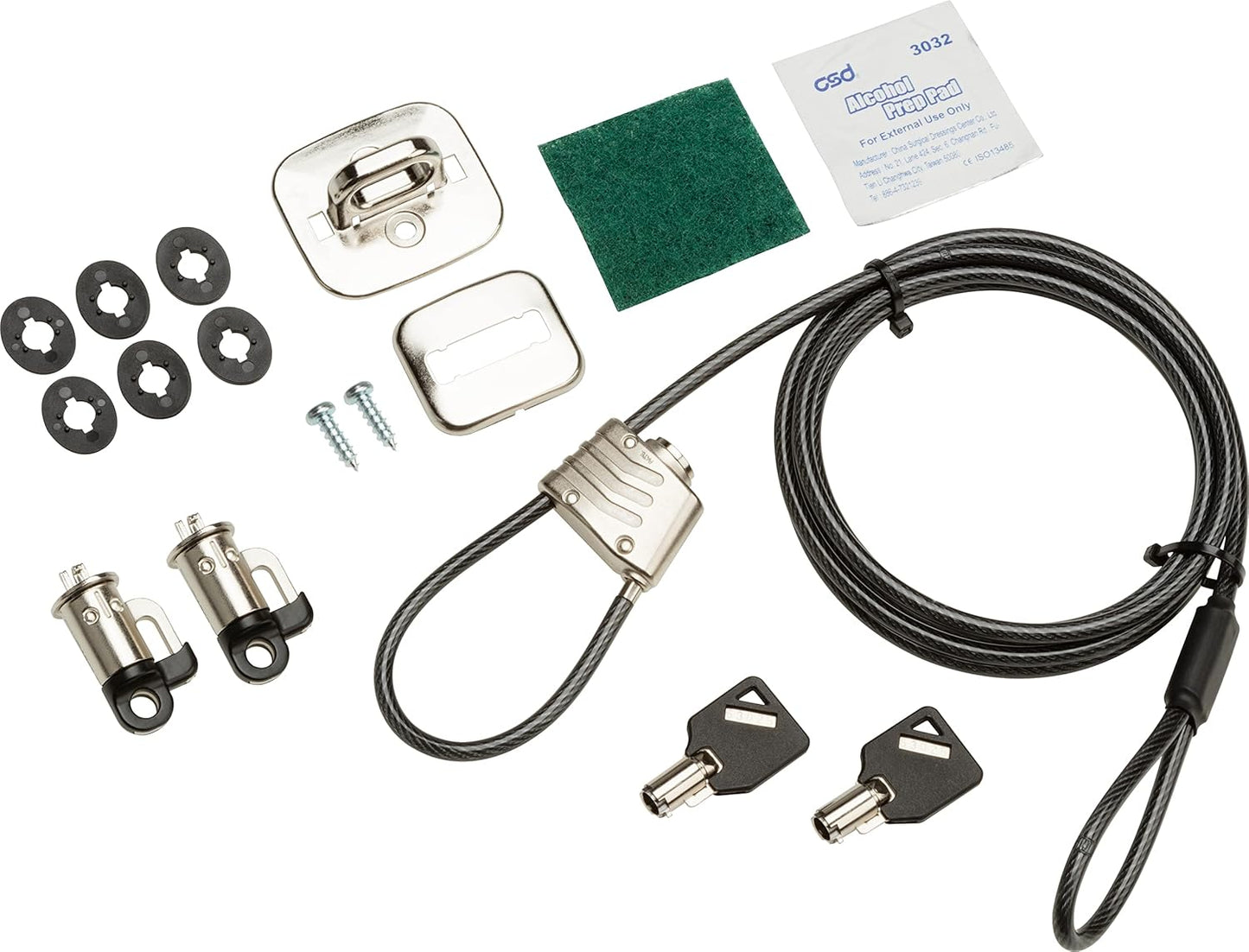 HP 3XJ17AA Business PC Security Lock: Retail v3 Kit