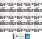 SanDisk 16GB_TF_Ultra_R3 25-Pack MicroSD Card Bundle