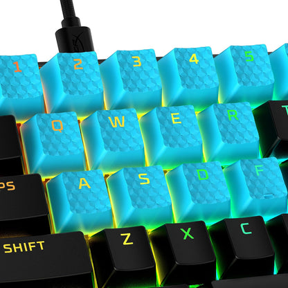 HyperX 519U1AA#ABA Rubber Keycaps Gaming Accessory Kit Blue