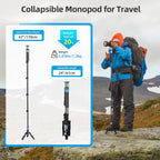 Sirui P-325FL Carbon Fiber Monopod with Feet