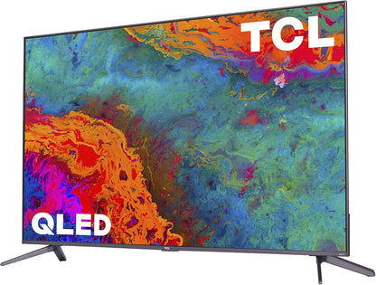 TCL 65S535 65-Inch 5-Series 4K QLED Roku TV (Renewed)