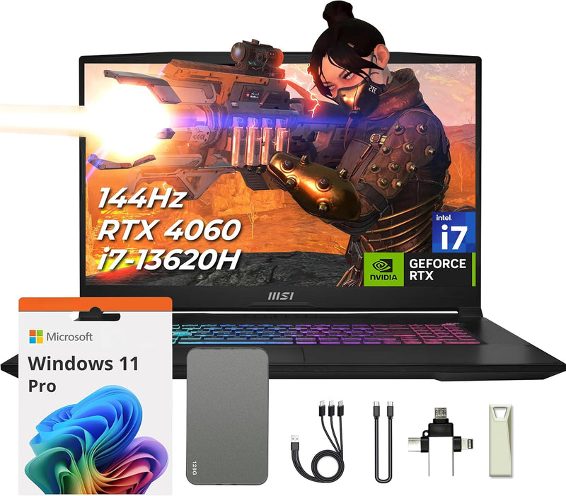 MSI Katana 17 Gaming Laptop i7-13620H RTX 4060 — main product image
