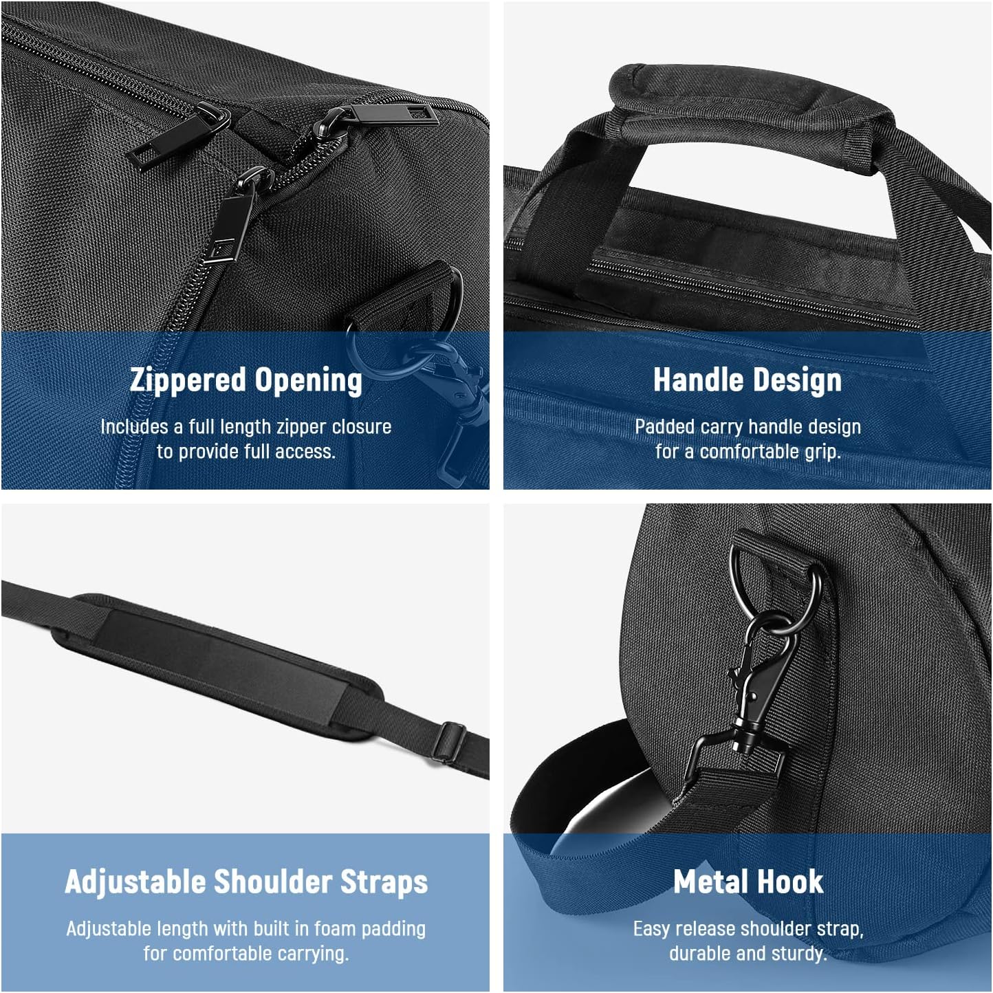 Neewer Tripod Carrying Case Heavy-Duty Waterproof Bag