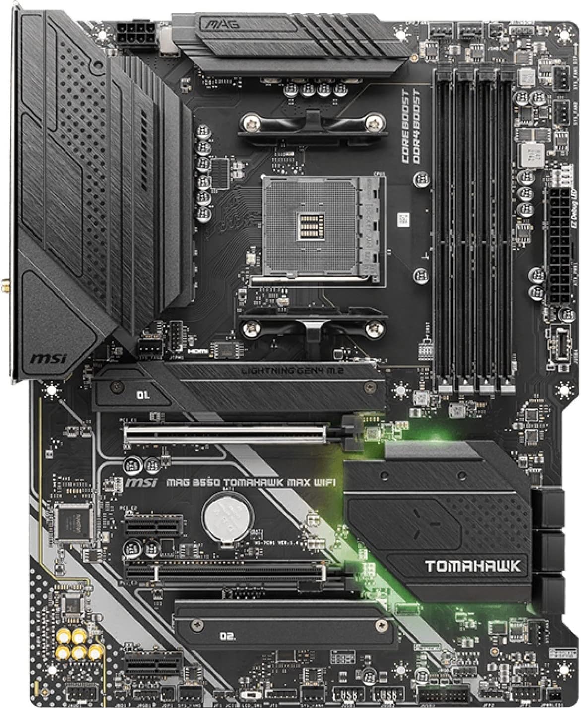 MSI B550 TOMAHAWK MAX WIFI AMD Gaming Motherboard