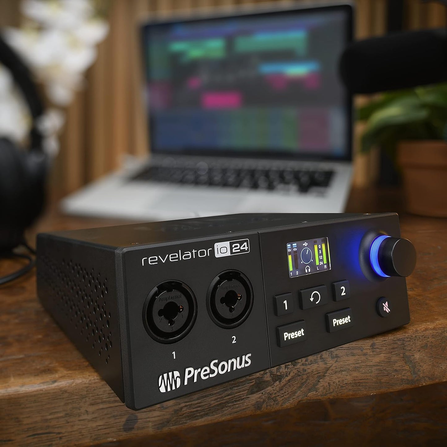 PreSonus Revelator io24 USB-C Audio Interface - Streaming, Podcasting