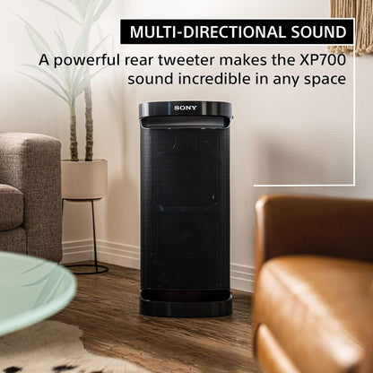 Sony SRSXP700 X-Series Wireless Portable Bluetooth Party Speaker