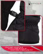 Spyder L Insul Puffer Glove Women's Water Resistant Winter Gloves
