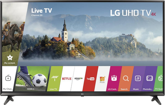 LG 49UJ6300 49-inch 4K Ultra HD Smart LED TV Renewed