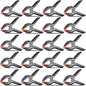 Neewer 90091212 Black Backdrop Clamps 20-Pack — main product image