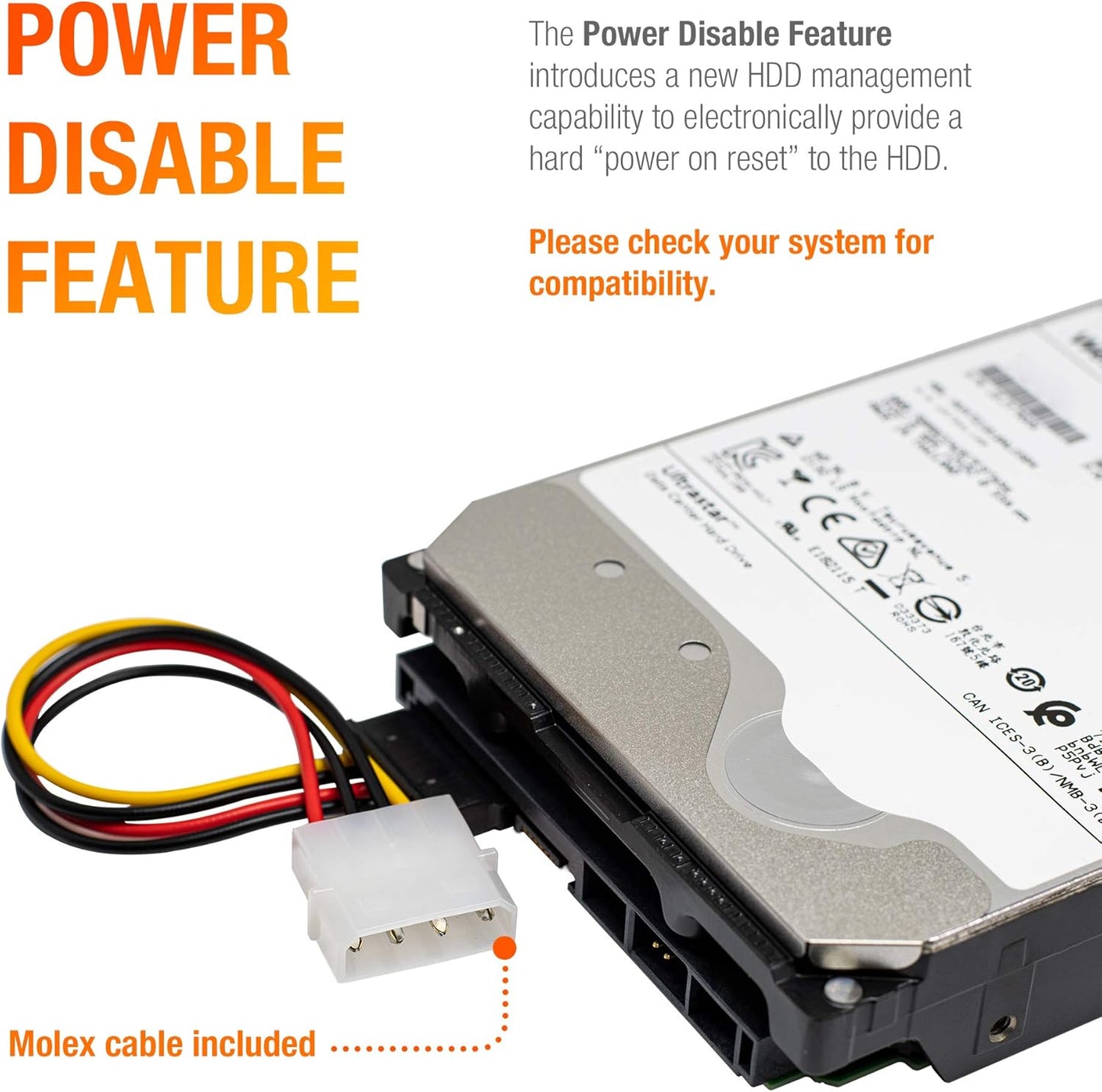 Western Digital HGST He10 10TB SATA HDD (Renewed)