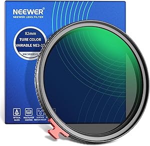 Neewer 10102435 82mm True Color Variable ND Filter