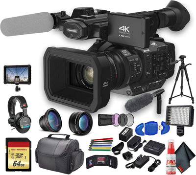 Panasonic AG-UX180 4K Camcorder - Pro Bundle with Accessories