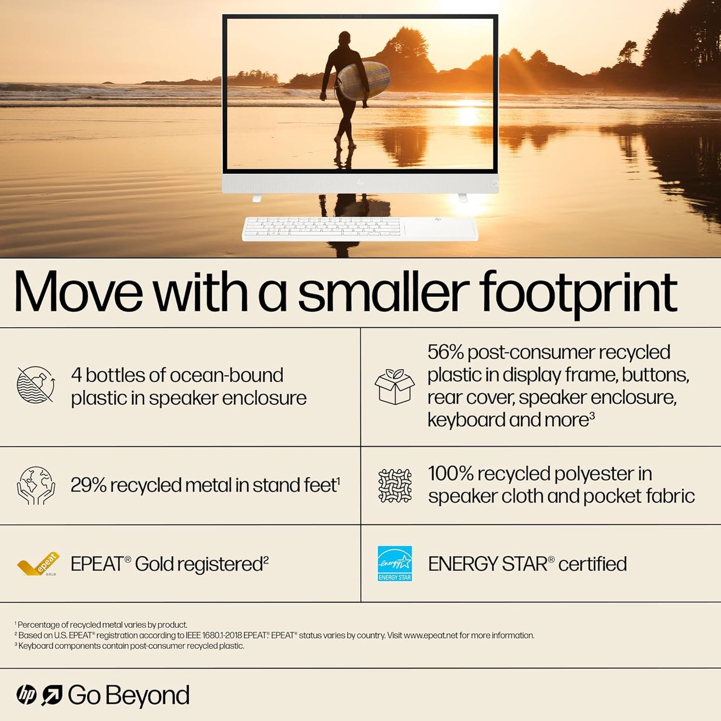 HP 24-cs0040 Envy Move 23.8" Portable All-in-One PC