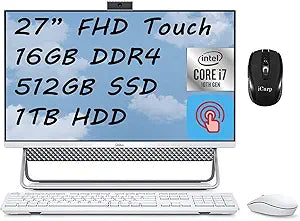 Dell Inspiron 27 7000 AIO i7 Touchscreen Renewed
