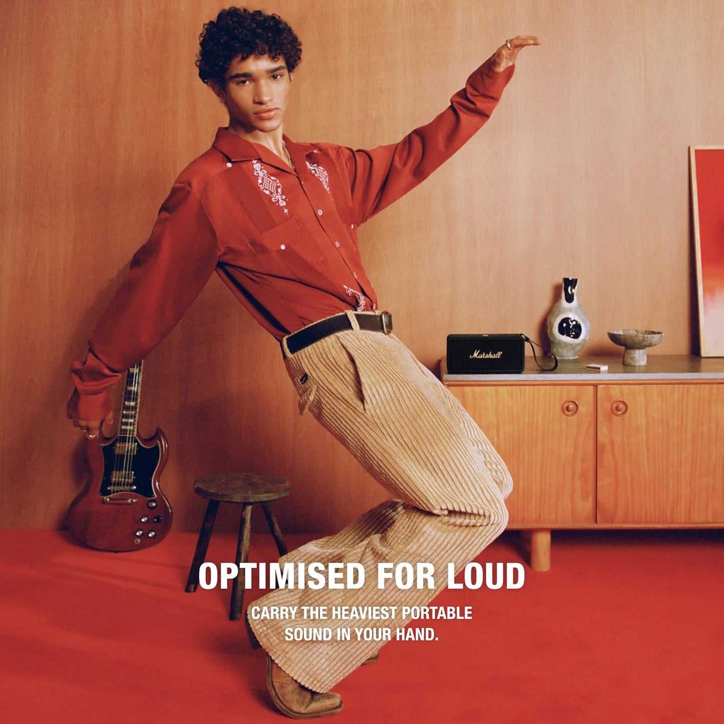 Marshall 1006034 Middleton Portable Bluetooth Speaker