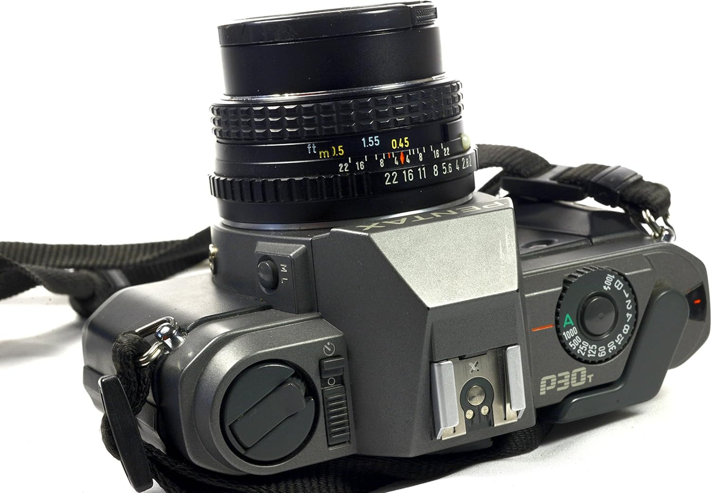 Pentax P30T 35mm SLR Film Camera Kit Zoom Lens Renewed