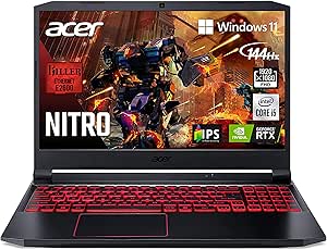 Acer Nitro 5 RTX 3050 Gaming Laptop Bundle