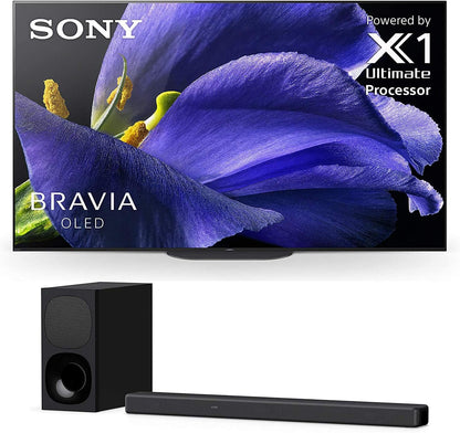Sony XBR-77A9G 77" Bravia 4K OLED TV Soundbar Bundle
