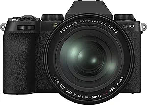 Fujifilm X-S10 Mirrorless Camera 16-80mm Lens Kit (Renewed)