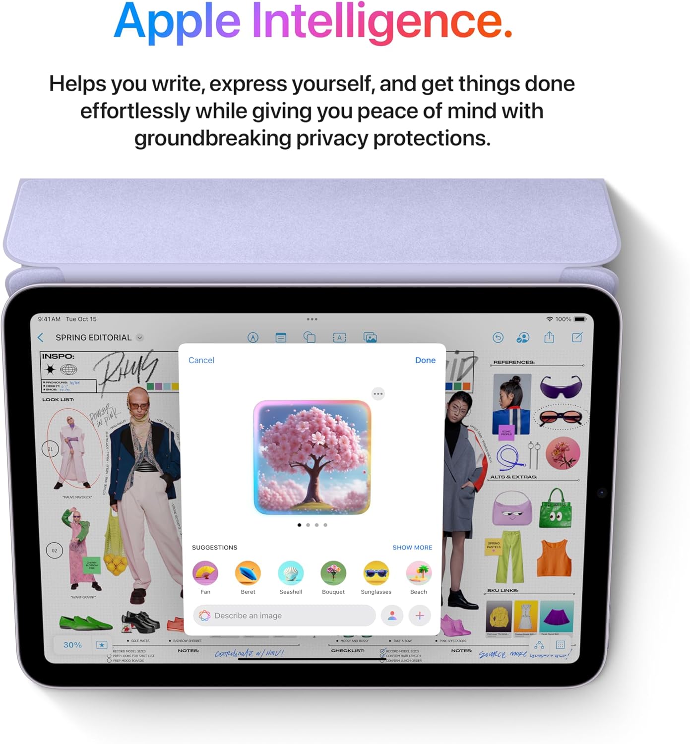 Apple iPad mini (A17 Pro) 8.3-inch 128GB Wi-Fi Purple