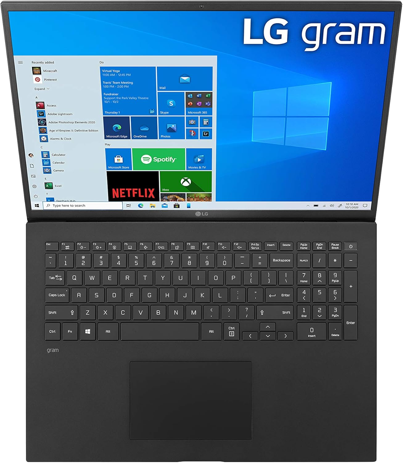 LG 17Z90P-K.AAB8U1 Gram 17" Laptop Ultra 7 2TB SSD