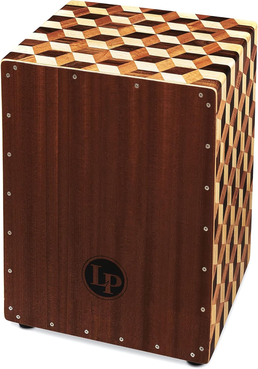 Latin Percussion LP1423 3D Cube String Cajon Drum