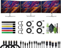 Dell U2723QE UltraSharp 27" 4K HDR IPS Monitor Bundle