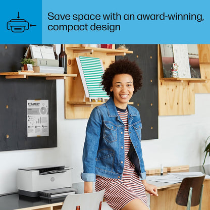 HP 8J9L0F#BGJ LaserJet M209d Duplex Laser Printer