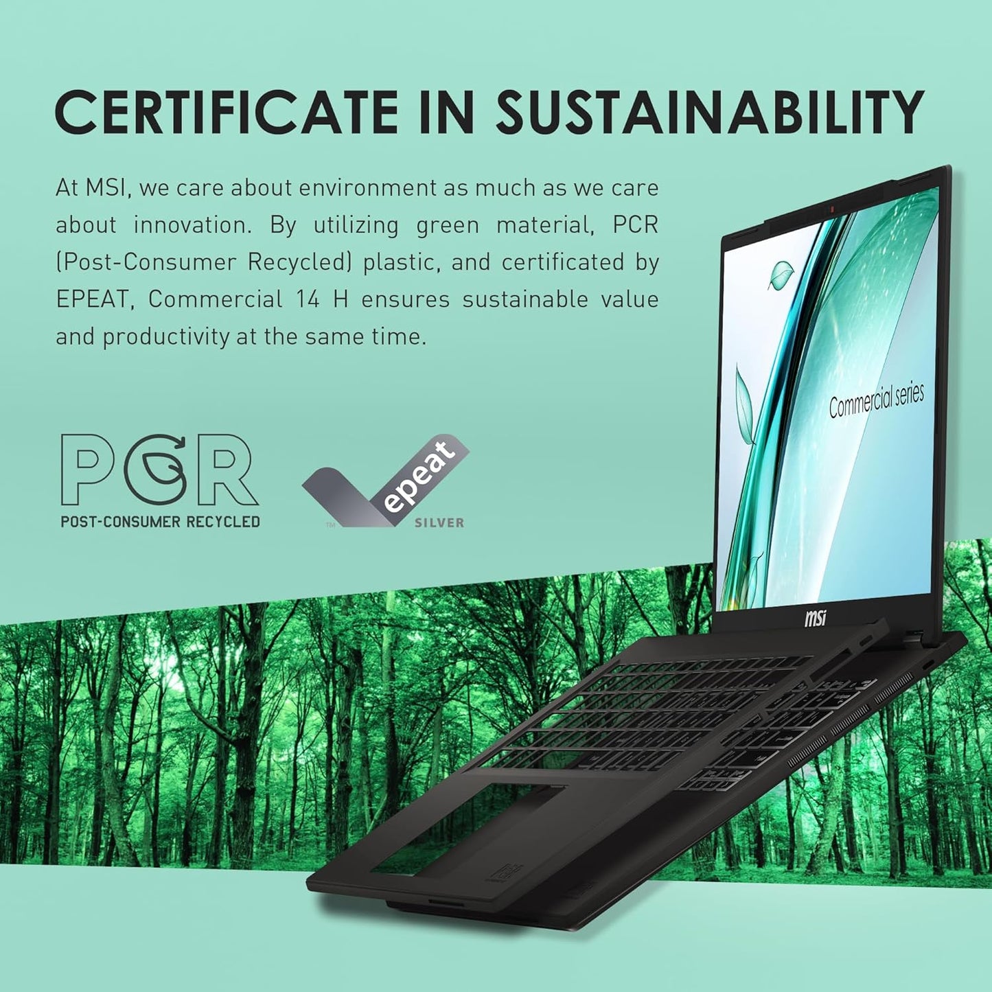 MSI COM1413002 Commercial 14" i5 Laptop Win11 Pro