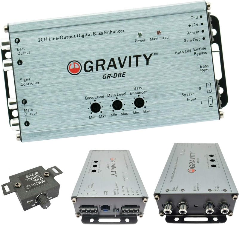 Gravity GR-DBE 2-Channel Line-Output Converter Bass Enhancer — main product image