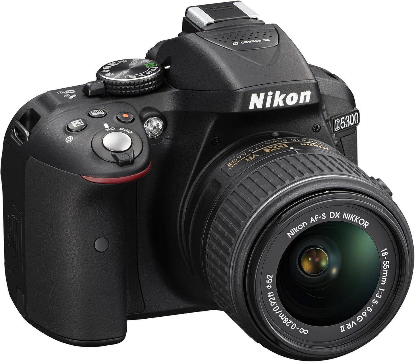 Nikon D5300 18-55mm Lens Digital SLR Camera (Renewed)