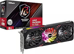 ASRock RX7600 PG 8GO Phantom Gaming Radeon RX 7600 OC - 8GB