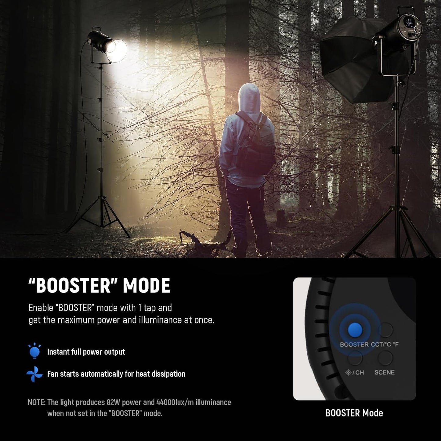 Neewer CB300B 320W Bi-Color LED Video Light Remote Control