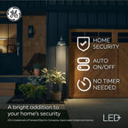 GE LED+ Dusk to Dawn E12 Candelabra Bulbs 2-Pack
