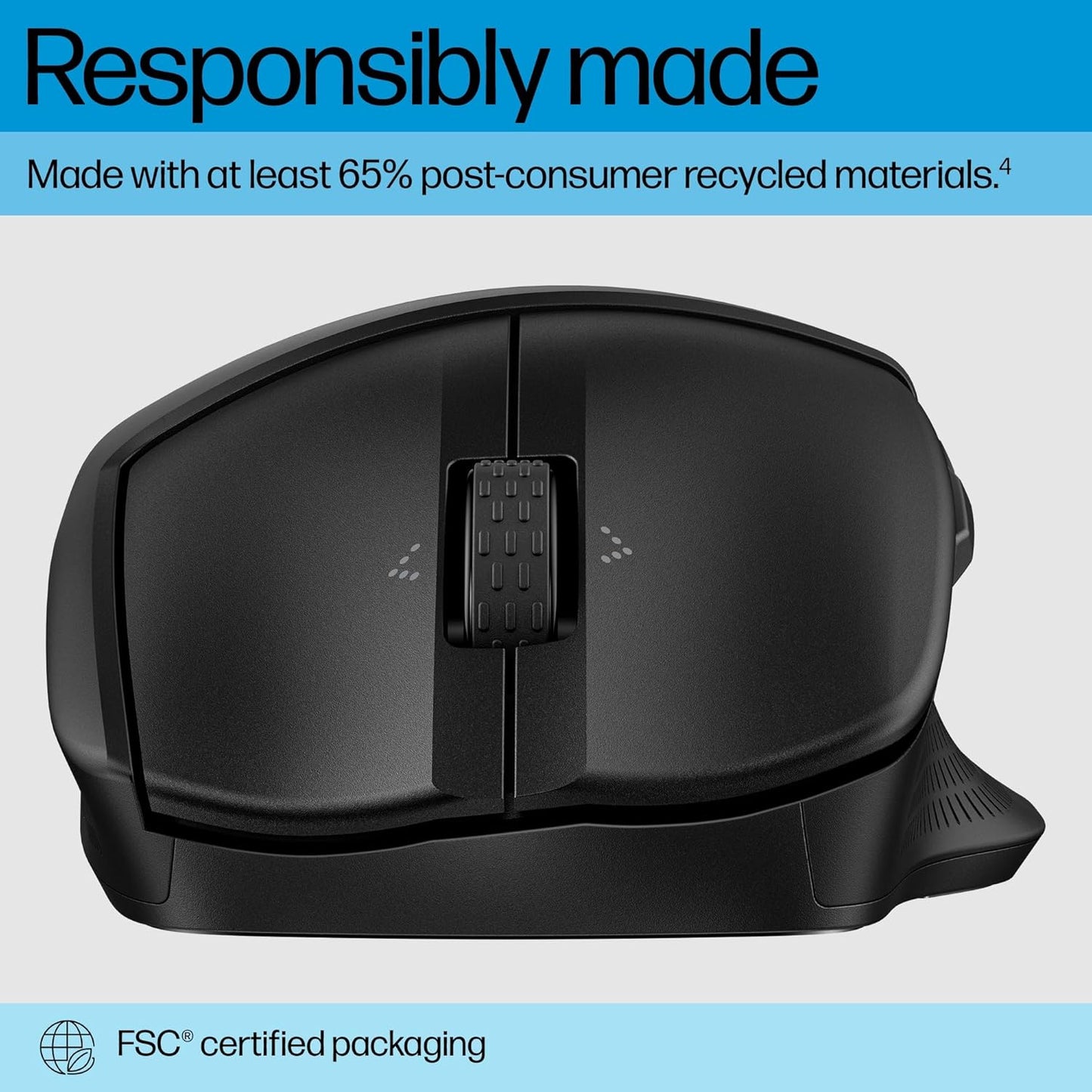 HP 8T6M3AA#ABA 480 Comfort Bluetooth Multi-Device Mouse