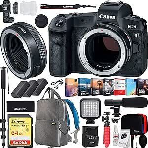 Canon E23CNEOSRBODY EOS R Mirrorless Camera Bundle
