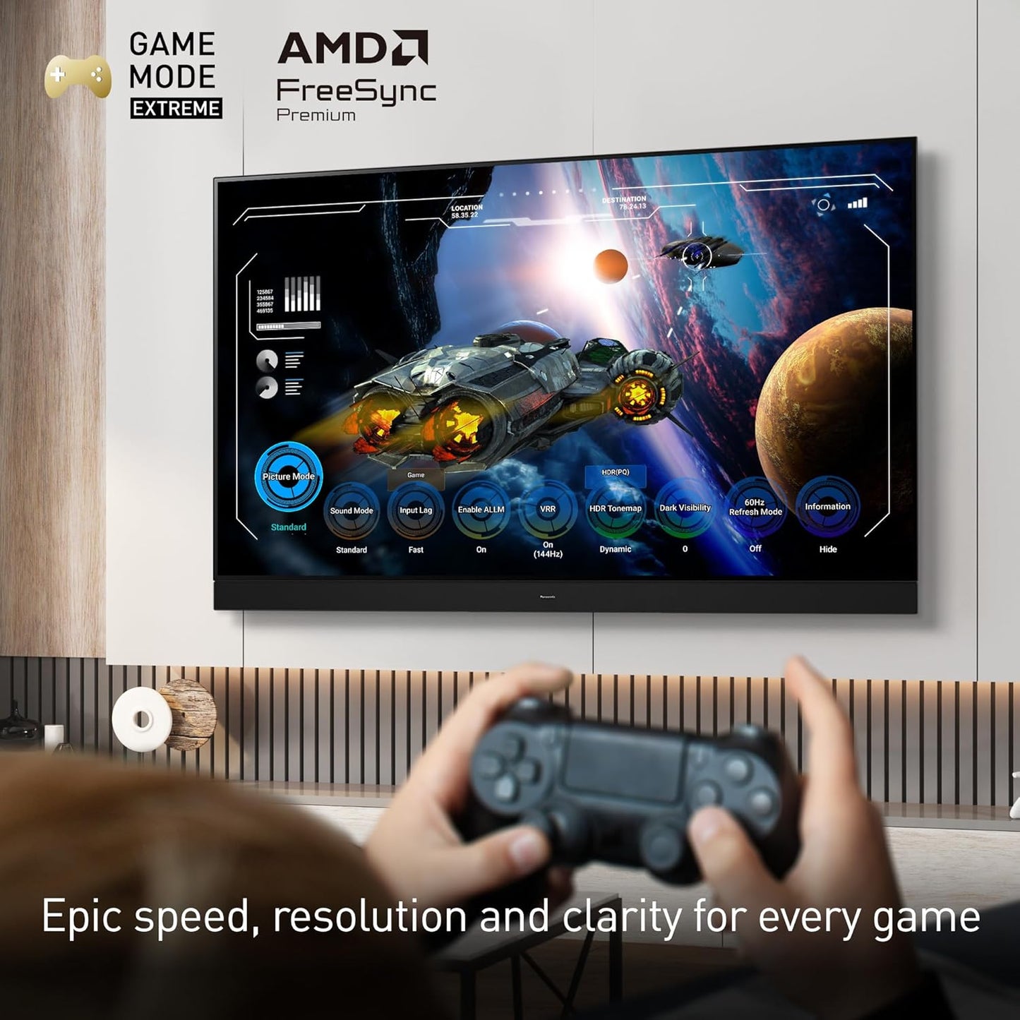 Panasonic TV-75W95AP 75-Inch Mini LED 4K Fire TV