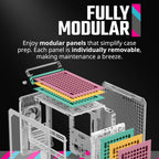 Cooler Master Q500-DGNN-S00 QUBE 500 ATX PC Case
