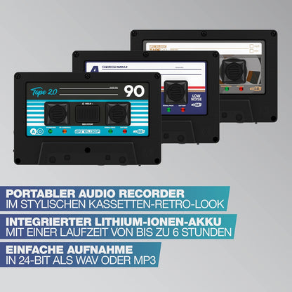 Reloop AMS-TAPE-2 Portable USB Mixtape Recorder