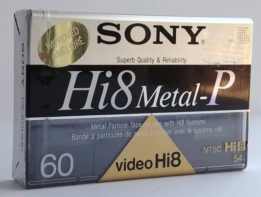 Sony P660HMPL/1B Hi8 Digital8 Metal Video Cassette