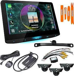 JVC KW-Z1000W 10.1" HD Wireless CarPlay Android Auto Car Receiver
