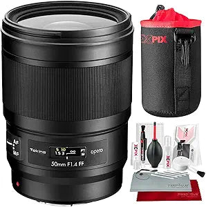 Tokina Opera 50mm f/1.4 Canon EF Lens Bundle