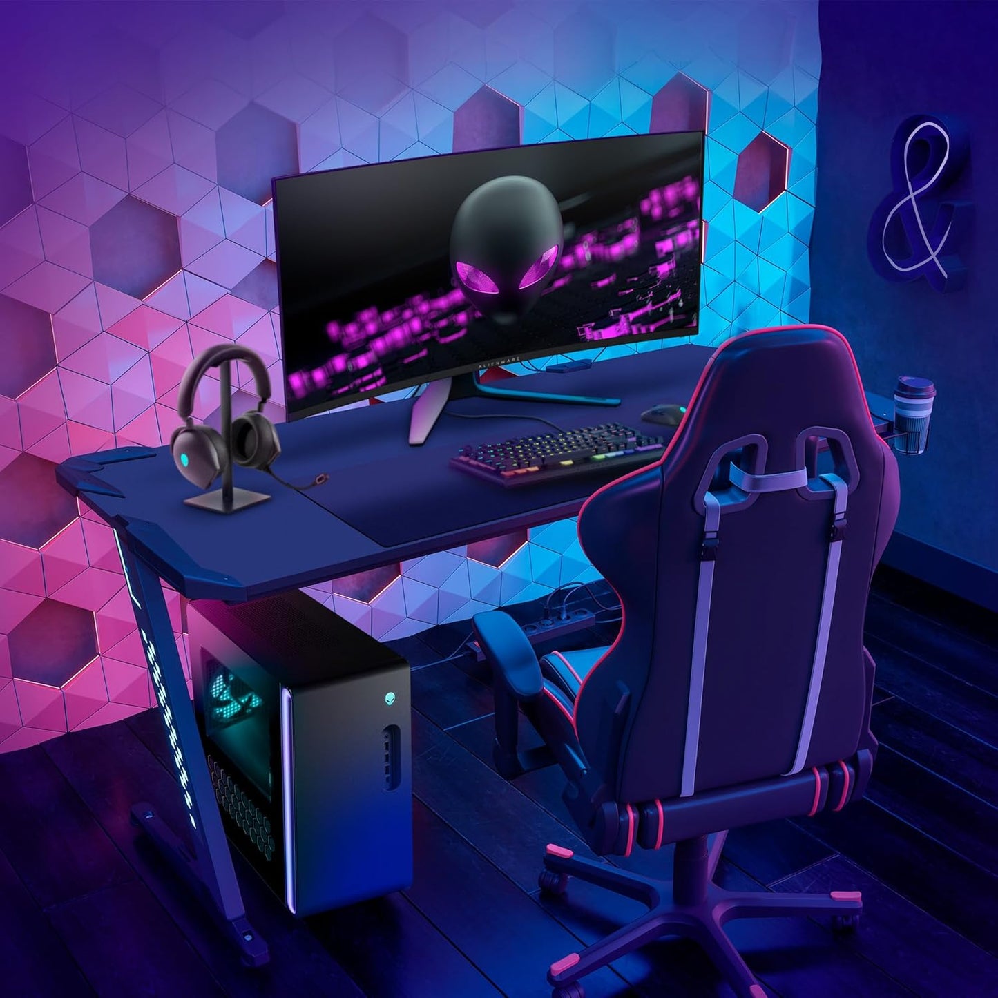 Alienware AWAUR16-9639BLK-PUS i9 RTX 4070 Super Gaming Desktop